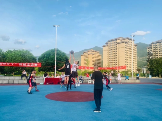 不負春光，激情碰撞——籃球友誼賽 